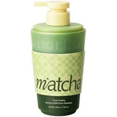 [NARKA] Frisse Verkoelende Matcha PDRN Pak Shampoo (500g) - Shampoo voor hoofdhuidverzorging beige
