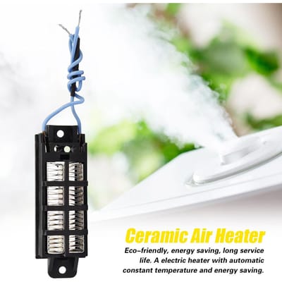 Chauffage d'air céramique PTC 100W 220V Type conductif Élément chauffant PTC beige