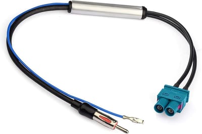 Auto Radio Antenne - Signaal Versterker - Betere Ontvangst - Fakra naar Motorola - 30cm - Zwart