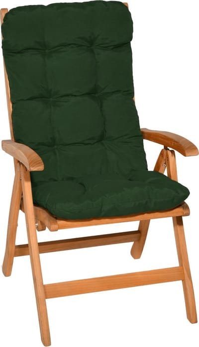 Beautissu Flair HL – Tuinstoelkussens Hoge Rug – 120x50 cm – Groen – Tuinkussen in Matraskussen Kwaliteit