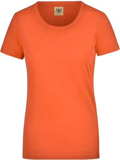 Dames T-shirt James & Nicholson Vintage Shirt Oranje - L