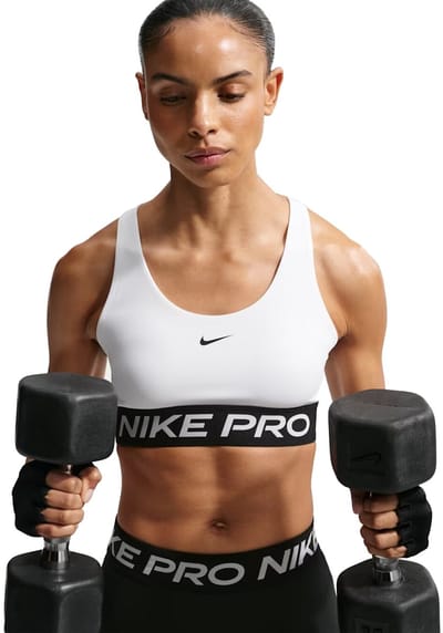 NIKE nike pro women's light-support non- iq1035-100