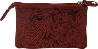 Sleuteletui - Sleuteletui met rits - Rood - Sleutelhoesje - Sleutelhouder - Portemonnee Dames Klein - Portemonnee Heren