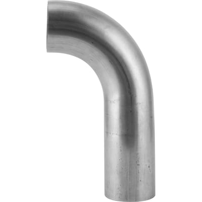 2.5in Turbolader Downpipe 90 Graden RVS Uitlaatbochtpijp voor T3 T4 5 Bouten Turbo Flens gray