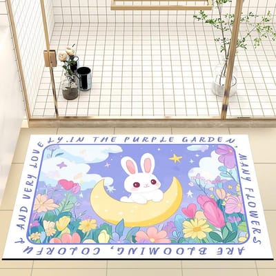 Schattige Badkamer Diatomeeënaarde Huishoudelijk Absorberend Voetmat Mat Toiletmat Was Water Tussen De Mat Absorberend Antislip 40 * 60CM diatom mud