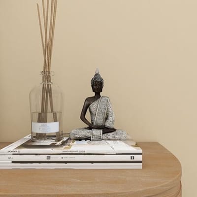 Thaise Boeddha Meditatie Standbeeld 8 inch - Vrede en Harmonie Decoratie