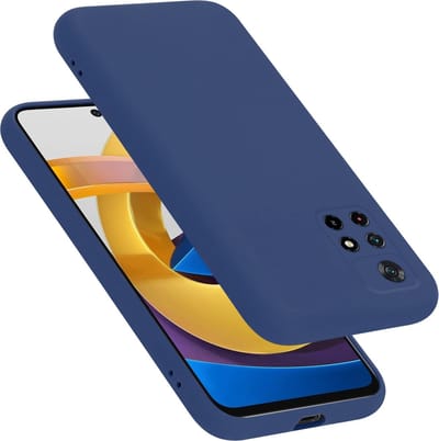 Cadorabo Hoesje geschikt voor Xiaomi POCO M4 PRO 5G in LIQUID BLAUW - Beschermhoes gemaakt van flexibel TPU silicone Case Cover