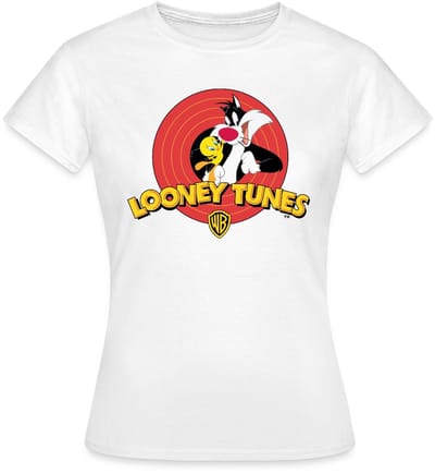 Looney Tunes Sylvester And Tweety T-Shirt Dames