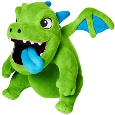 Gevuld 25cm Spel Clash Of Clans Baby Draak Clash Royale Boomstam Pop Pluche Kussen - Een Perfect Cadeau Voor Vrienden green