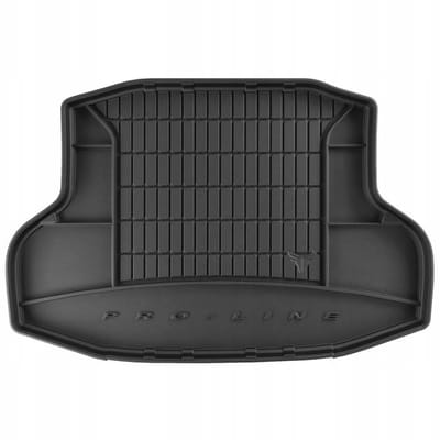 LuxGear Geschikt voor HONDA Civic X Sedan 2015-2021 - Kofferbakmat - TPE Rubber - 5 cm Hoge Rand - Organizer - Zonder Variabele Vloer
