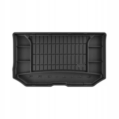 FROGUM PROLINE 3D Set - Rubberen Automatten + Kofferbakmat - Geschikt voor FORD Fiesta Mk8 Active (vanaf 2017) - Hoge laadvloer - Zwart