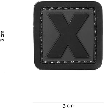 101 Inc Embleem 3D Pvc X  15034