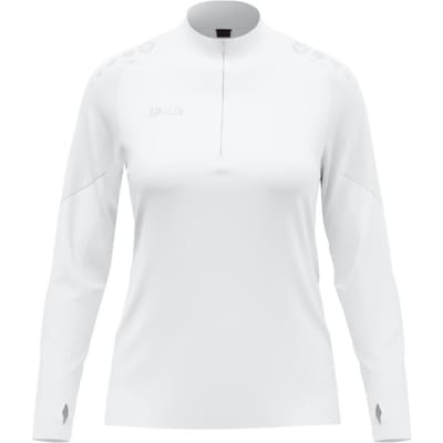 Jako Light Flow Ziptop Dames - Wit | Maat: S