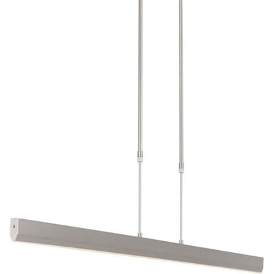 Hanglamp Zelena 3656ST Staal, Hoogte instelbaar, Lichtkleur instelbaar, Modern, Steinhauer