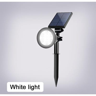 Buitenverlichting LED Vloer Veranderende Tuinlamp Waterdicht Landschap Spotlight Tuindecoratie 7 lights wit