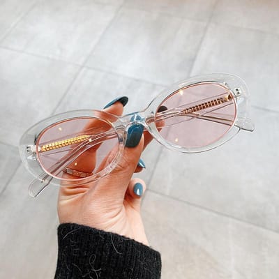 Lunettes de soleil pour femme Confortables Durables Haute Qualité Style Rétro Designer Intemporel Tendance Forme Ovale Forme Ronde UV4