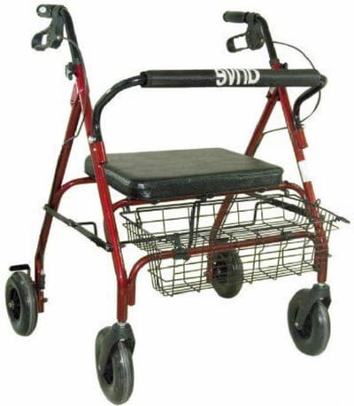 Rollator GoLite 200 XXL - Heavy Duty - Extra brede zitting - Gebruikersgewicht tot 200 kg - Drive Devilbiss Healthcare