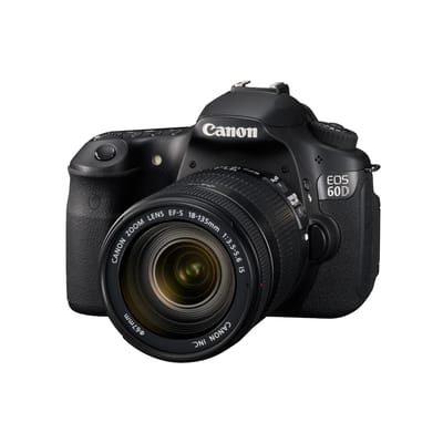 Canon EOS 60D Digitale Spiegelreflexcamera + EF-S 18-135mm f/3.5-5.6 IS Zoomlens zwart