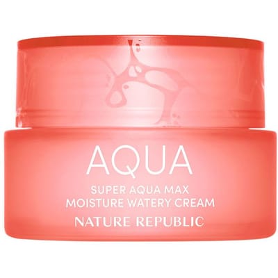 Nature Republic Super Aqua Max Moisture Watery Cream Voor Droge Huid 80ml