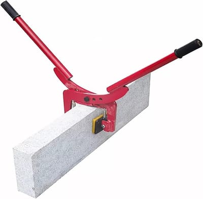 Hefklem Betonblokken - Materiaal Grijper - Materiaal Verplaatsen - Verstelbare Opening - 325 kg Capaciteit - Rood