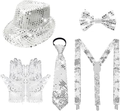 Glitteroutfit voor Heren: Schitterend Kostuum voor Feest en Carnaval