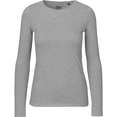 Neutral Ladies´ Long Sleeve T-Shirt NE81050 - Sport Grey - XS