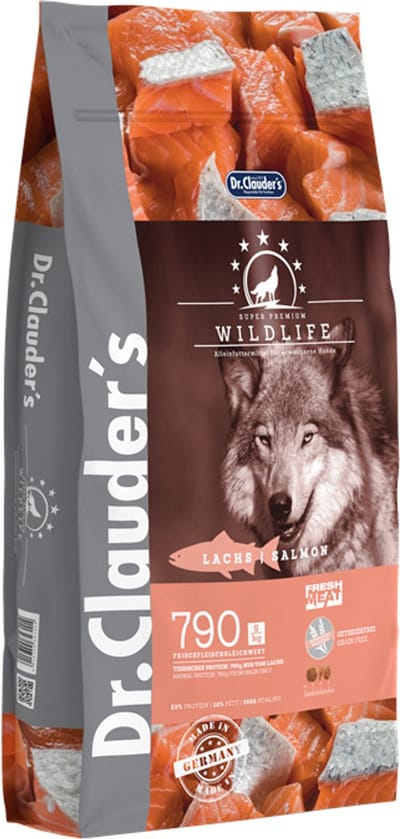 Dr. Clauders Wildlife Zalm - Honden droogvoer - 11.5kg