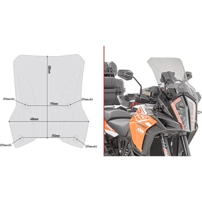 Motorfietsbel Givi Ktm 1290 Super Adventure R (2017 À 2020)