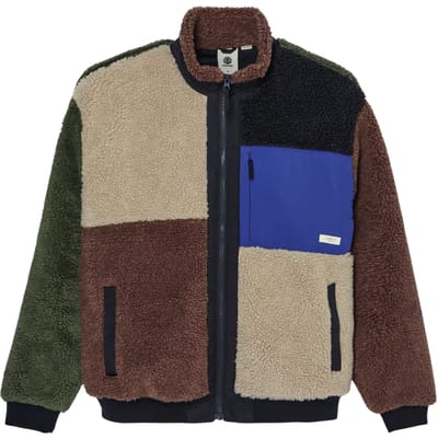 Element Oak Sherpa Jas patroon