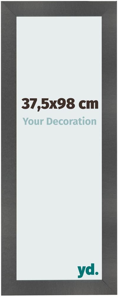 Your Decoration - Fotolijst 37,5x98 cm - MDF - Zwart Mat - Pisa