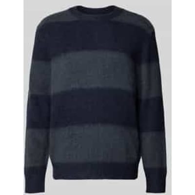 Gebreide pullover met ribboorden, model 'Levi'