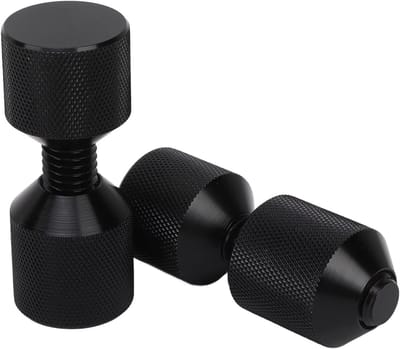 2-delige Flensuitlijnpinnen voor Pijpfitter Gereedschap, 1-1/8 inch Twee Gat Pinnen Set voor ASME 150LB Flenzen, Precisie Aligneren en Installeren van Pijpen