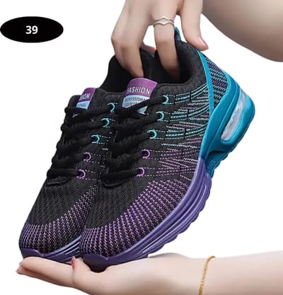 Bovista Tennisschoenen - Heren - Dames - Tenniskleding - Indoor - Outdoor - Zwart & Paars - Maat 39