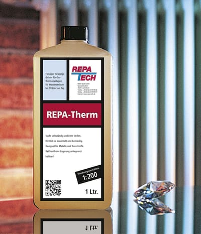 Repa-Therm, hèt middel om je lekkende CV installatie te repareren zonder hakken en breken.
