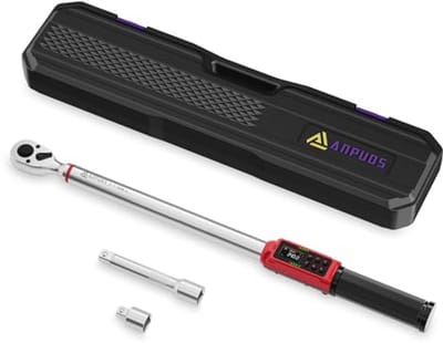 Digitale Momentsleutel 1/2 inch 5,1-340 Nm met Trilgreep en LED-Alarm