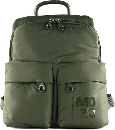 MANDARINA DUCK Rugzak MD20 Balloon Balloon Backpack Military Green Olijfgroen