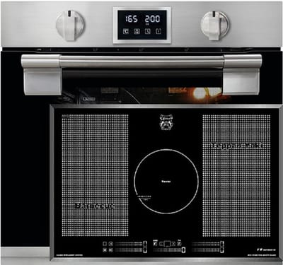 Kaiser - pyrolytische oven - EH 6337 - inbouwoven - Inductiekookplaat - KCT 777 FI La Perle - automatisch braden - massief metaal - 79L