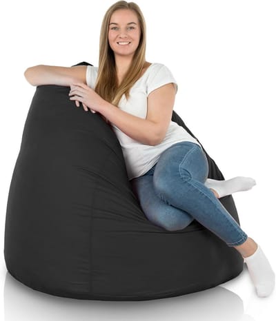 XXL Zitzak Buiten & Binnen - Waterdicht & Wasbare Hoes - Gigantische Beanbag voor Volwassenen