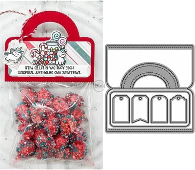 Snijmal Set - Papier Snijmal - Kaarten Maken - Koolstofstaal - 0.01 inches - Zilver