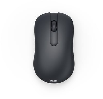 Hama WM-400 - Optische draadloze muis - 3 knoppen - 2.4 GHz RF - Stil - Zwart