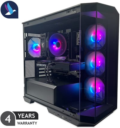 MSI Pano Gaming PC - AMD Ryzen 7 8700F - NVIDIA RTX 5060 - 32 GB RAM - 1 TB SSD