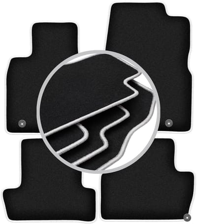 CARLUX-SILVER automatten voor: Mazda MX-30 crossover (2020-)