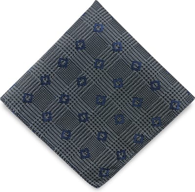 We Love Ties - Pochets - Pochet Random Rick - grijs / blauw