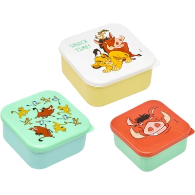 Lion King 3 in 1 snackbox