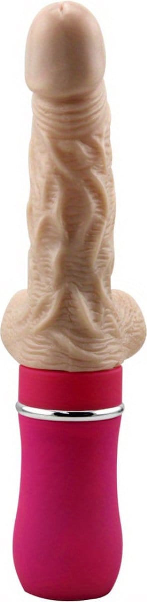 Bovista Thrusting Vibrator - Stotende Dildo - Buttplug - Bewegende Dildo - Voor Mannen & Vouwen - Rood