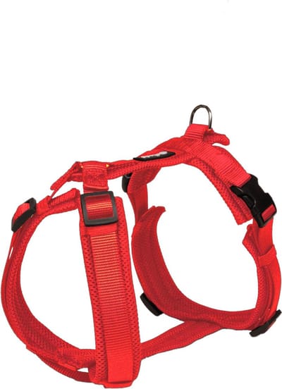 Petlando Y-Tuig Mesh Rood - Hondenharnas - Xs 28-52/32-50 Cm
