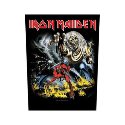 Iron Maiden - Number Of The Beast Rugpatch - Multicolours