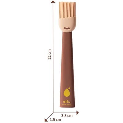 Lot de 2 brosses à huile en silicone résistantes à la chaleur pour barbecue, ustensiles de cuisine, accessoires pour la maison et l'extérieur