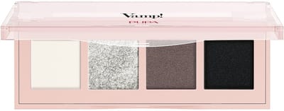 Vamp! 4 Eyeshadow Palette 005 Intense Smoky 5.2 g – Eyeshadow Palette, Long-Lasting Wear, For Women, Smoky Grey, Suitable For Evening Makeup