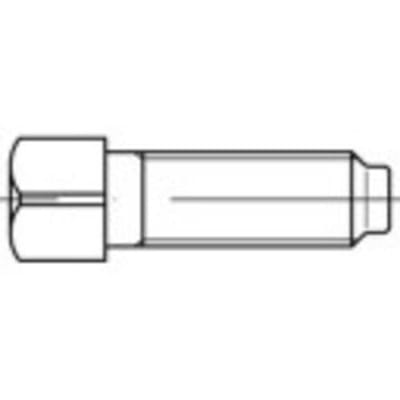TOOLCRAFT 107946 Vierkantbouten M8 25 mm Vierkant DIN 479 Staal 100 stuk(s)